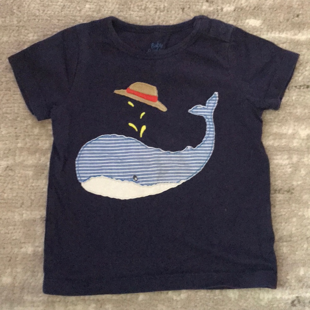 Baby Boden Whale T-Shirt